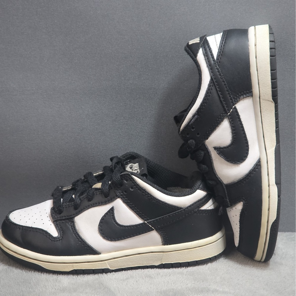 Size 11 (PS) - Nike Dunk Low Black White - CW1588-100